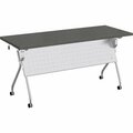 Special-T Table, FlipNest, Transform2, 60inx24inx30in, Steel Mesh/Silver SCTTRNF22460SSM